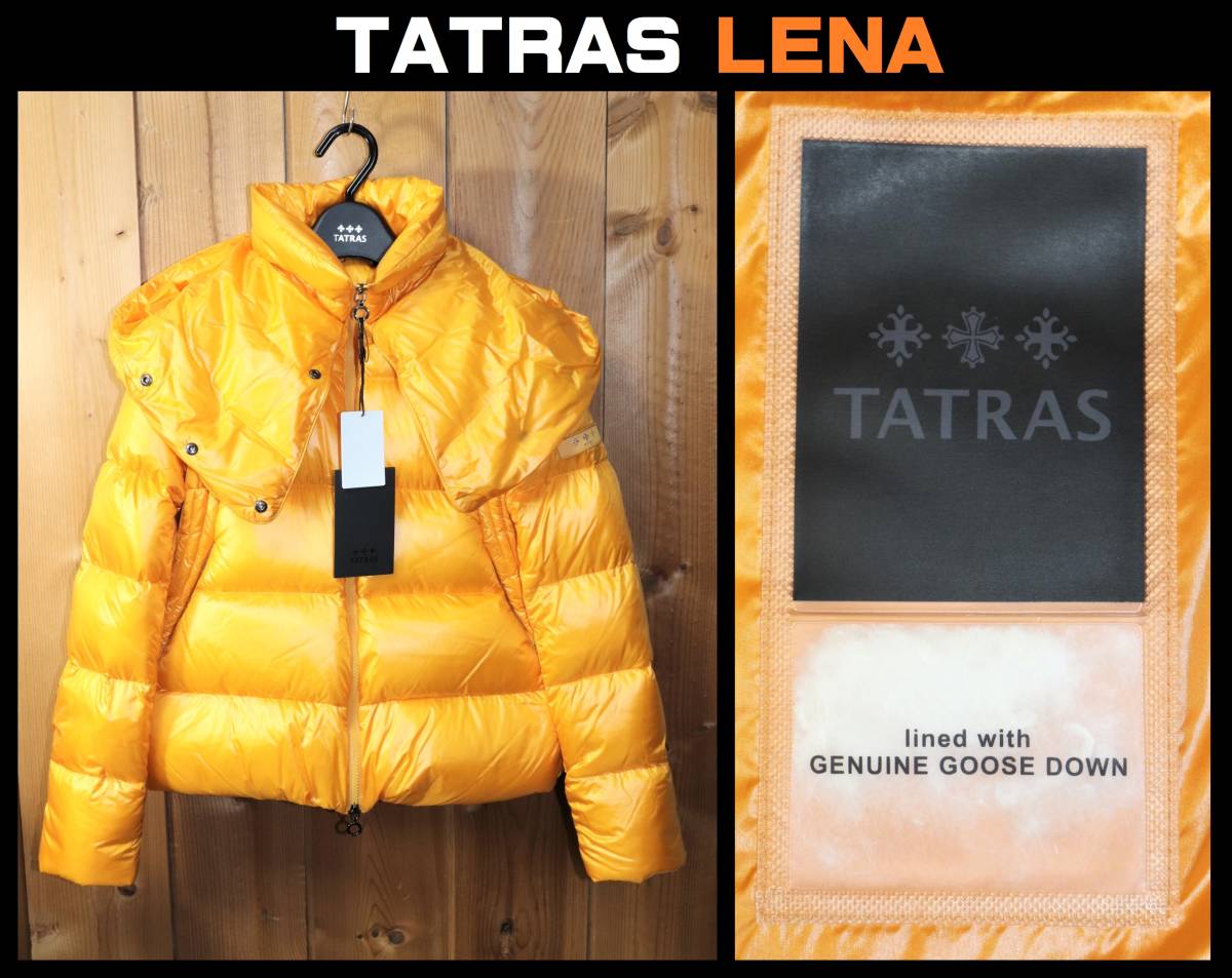 送料無料 特価即決【未使用】 TATRAS ★ LENA ダウンジャケット (02) ★ タトラス LTK20A4217・税込定価9万2400円 タトラスジャパン正規品