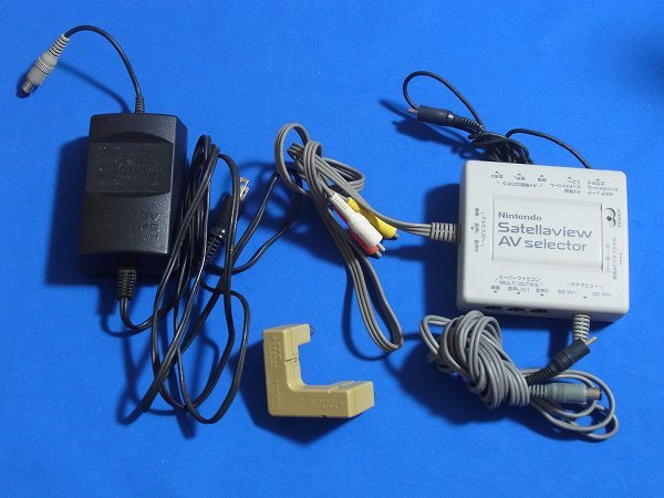 送料込】SFC 衛星放送アダプタサテラビューSHVC-A-BS01 送料込】SFC 衛星放送アダプタサテラビューSHVC-A-BS01