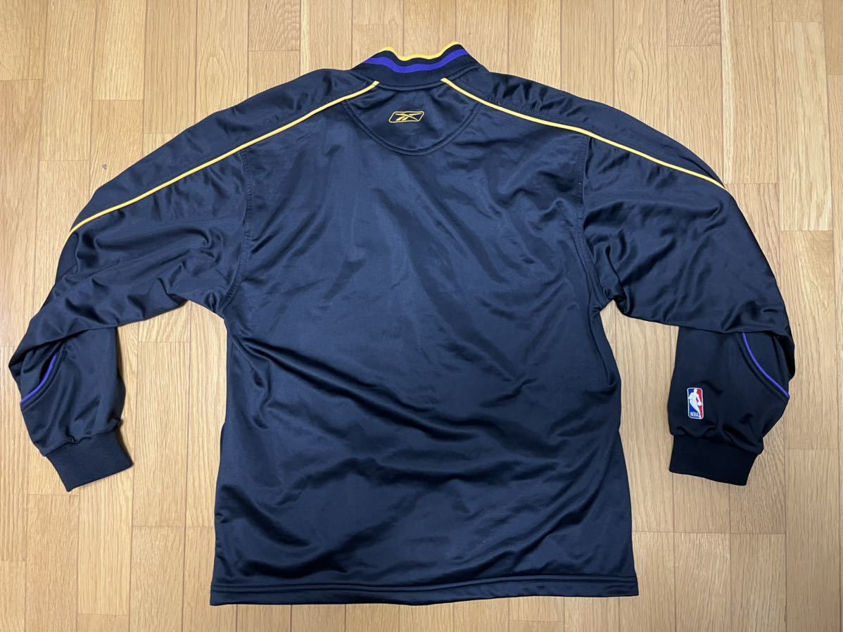 NBA LAKERS バスケ レイカーズ ユニフォーム ジャージ ゲームシャツ Reebok リーボック KOBE BRYANT コービー レブロン 　M（L程度）_画像2