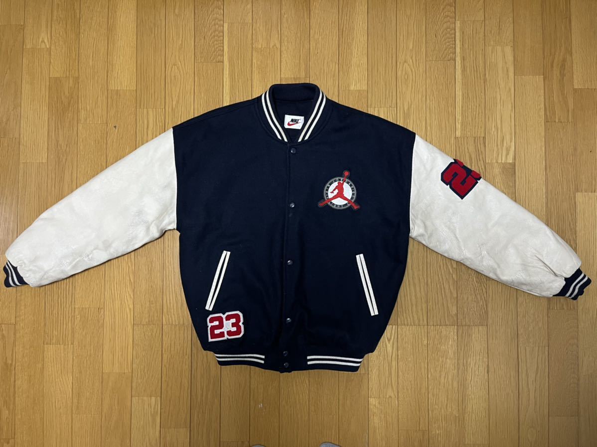 NBA Stadium Jacket スタジャン オールレザー-