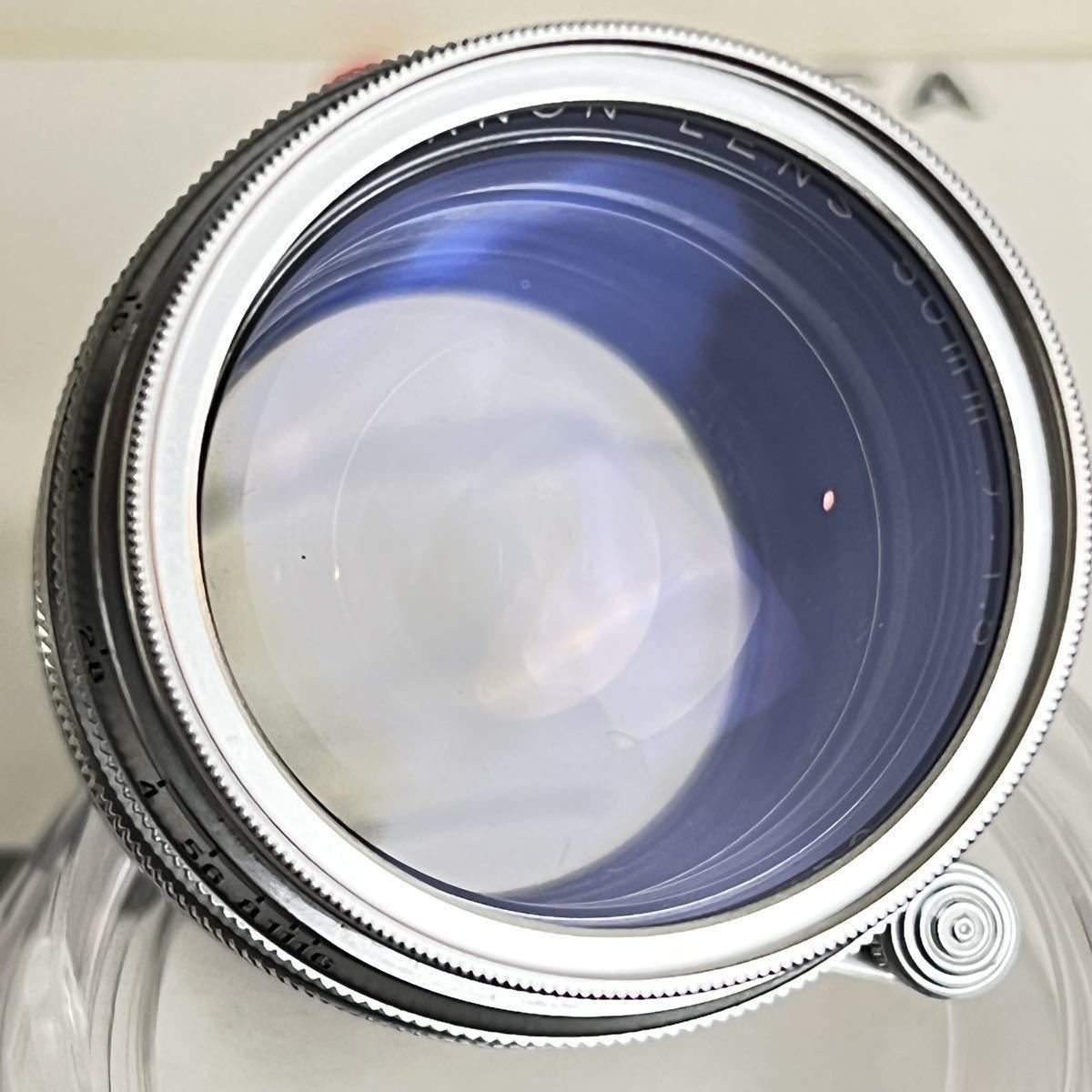 美品 CANON Lens キヤノン Serenar 50mm f1.5（希少品）ライカL
