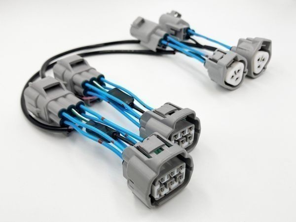 YO-922 【ハイラックス GUN125 前期 LED ヘッドライト デイライト化 ハーネス】◇HILUX 強発光点灯 他車との差別化に◇ 送料込 ポジション_画像2