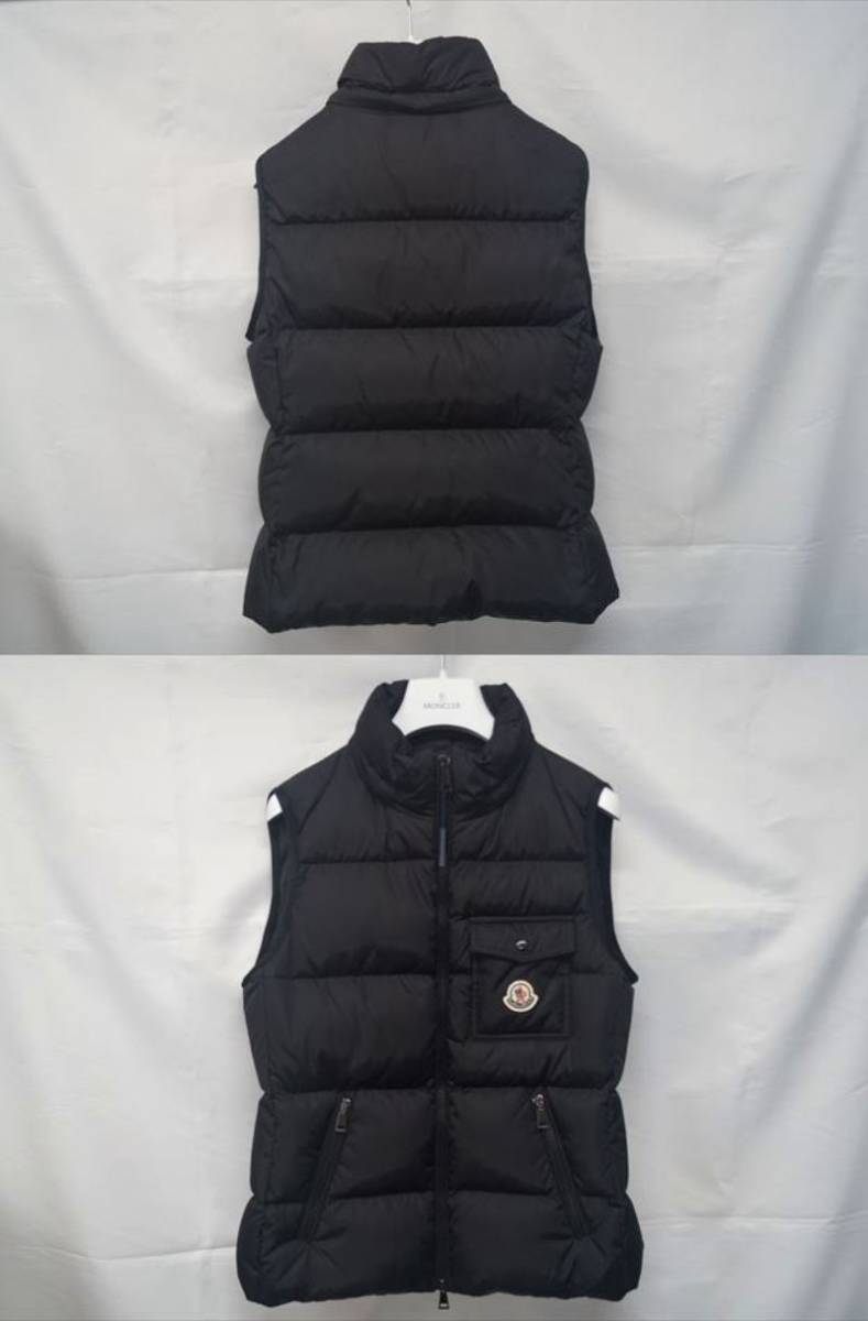 ◆ 美品 【 定価￥193.600 込み 】 MONCLER / モンクレール Bairon ファー付き ダウンベスト 【 サイズ：1 】 134462_フード取り外し可能