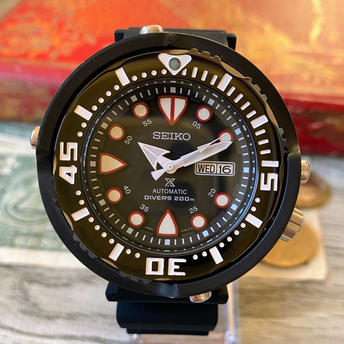 極美品】セイコー SEIKO プロスペックス メンズ腕時計 ブラック