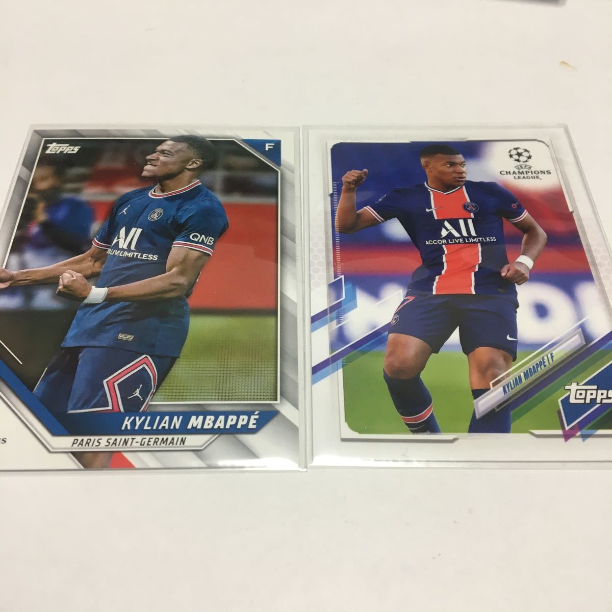 ★ キリアン・ムバッペ 2020-21 21-22Topps UEFA Champions League Japan Edition 2枚セット ★即決_画像1