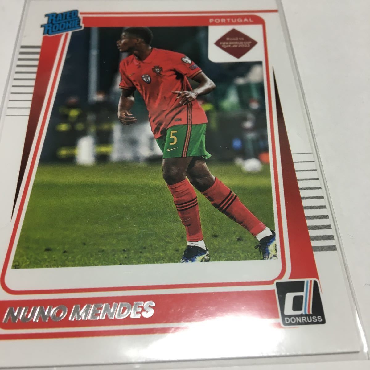 ★2021-22 Panini Donruss Soccer 【Nuno Mendes】 Rated Rookie ★即決_画像1