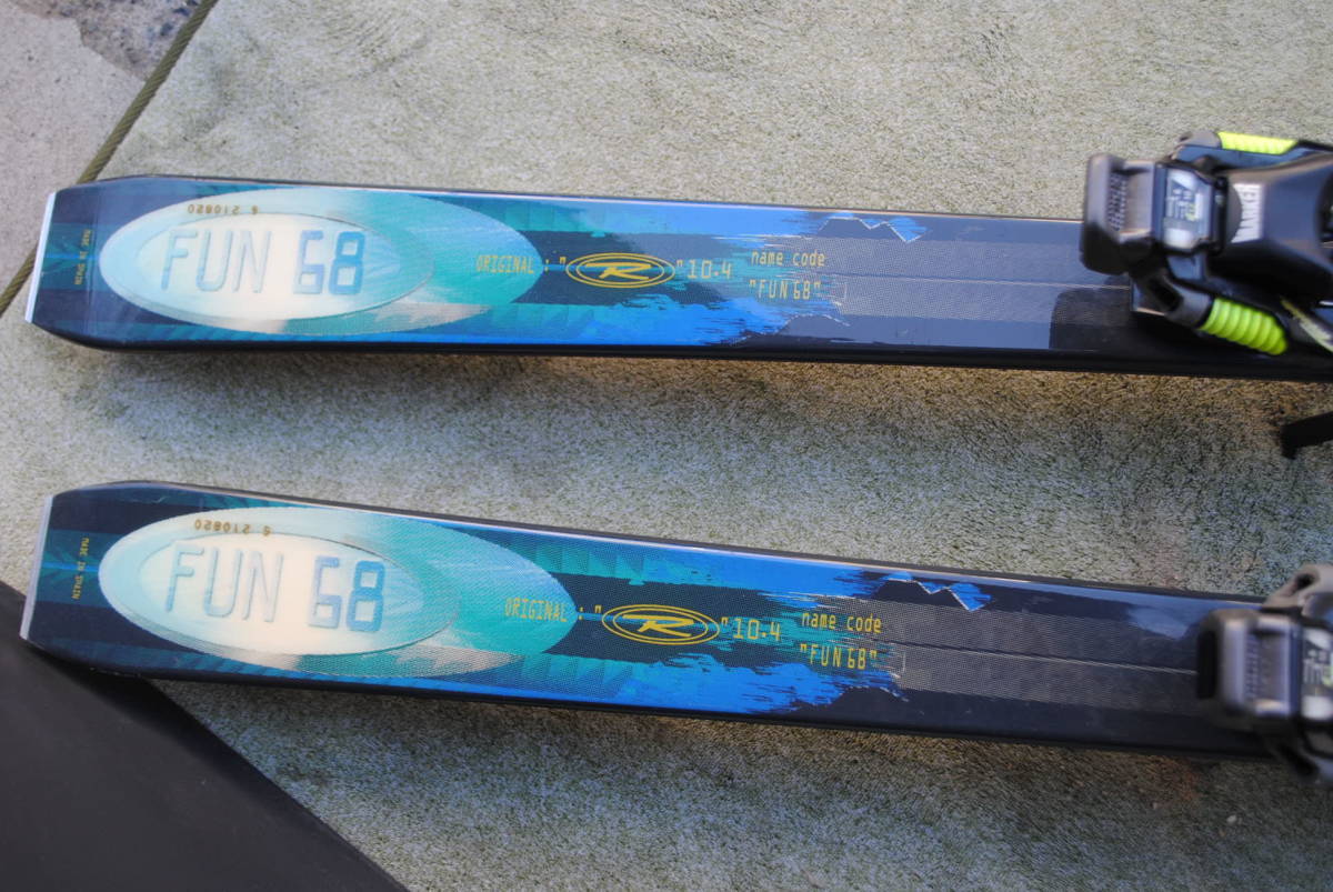 ◇こ718 ★【お値打ち品！】スキー板/ウィンタースポーツ/ROSSIGNOL/FUN68/MARKER/SKI/全長177㎝★_画像7