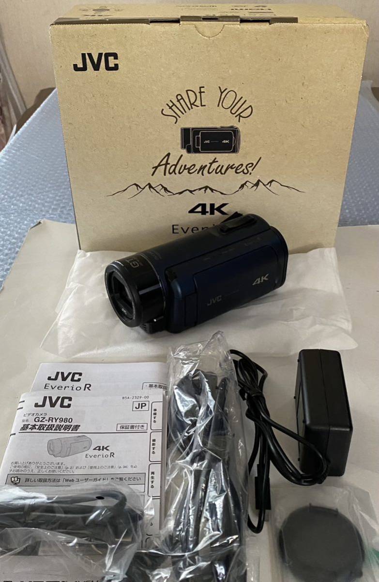 JVCKENWOOD JVC ビデオカメラ Everio R 4K撮影 防水 防塵 ディープ