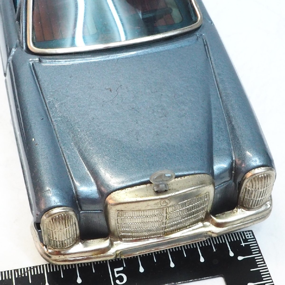 旧バンダイ【Mercedes Benz 250メルセデス ベンツ セダン青ブルー