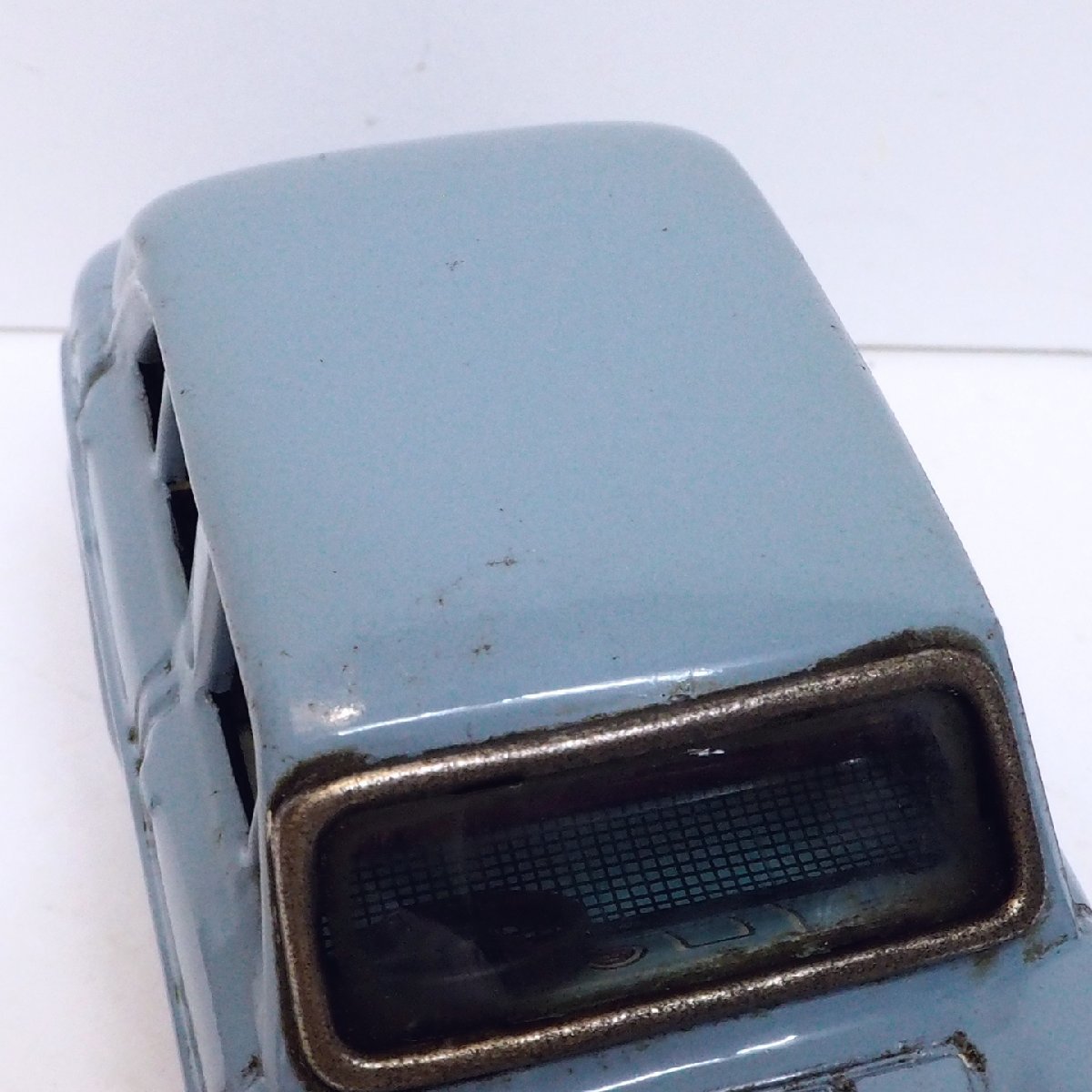 萬代屋【DATSUN sedan 1000ダットサン セダン 水色ブルー】ブリキtin toy car自動車ミニカー 日産■BC BANDAI赤箱バンダイ【本体のみ】0065_画像7