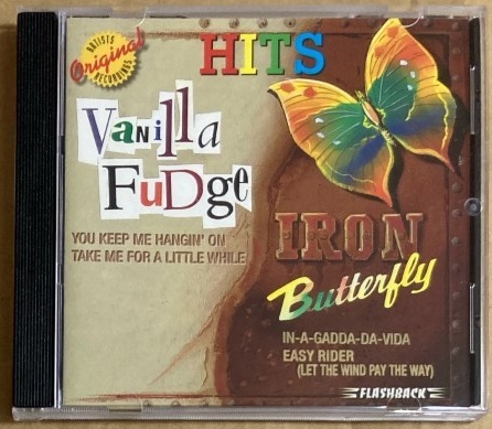 CD*VANILLA FUDGE & IRON BUTTERFLY [HITS]va чесночный лук *faji, железный * бабочка 