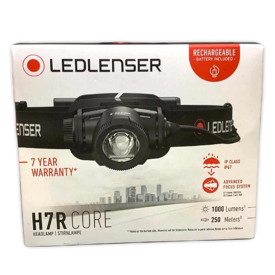 人気商品は 未使用品 LEDLENSER レッドレンザー H7R CORE LED 充電式 ...