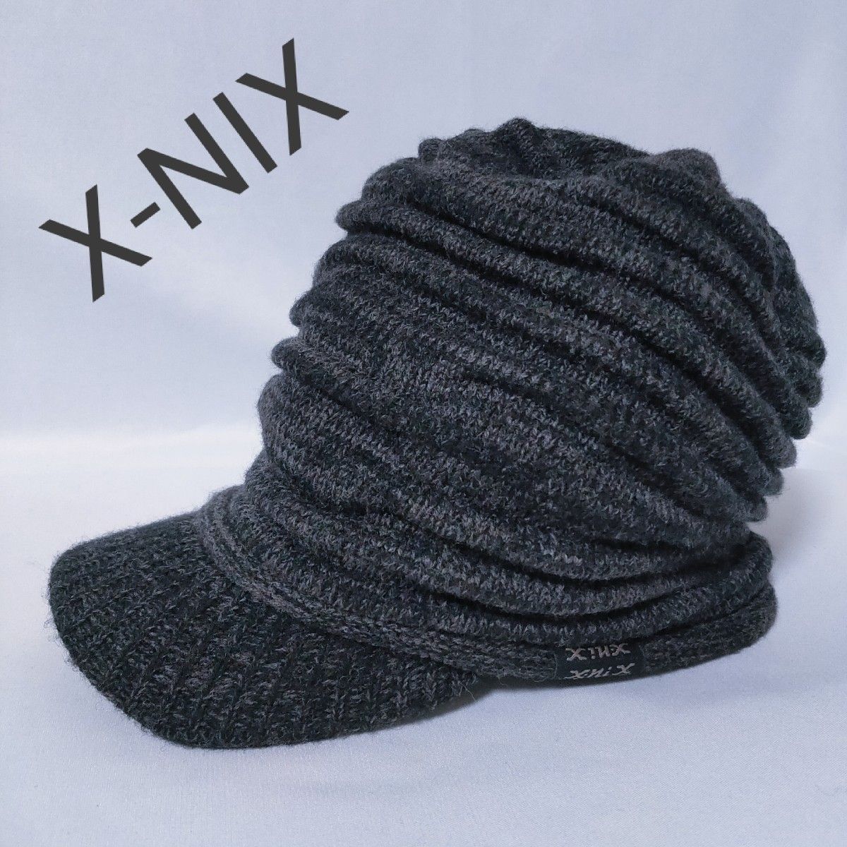 【X-NIX】ニット　キャップ