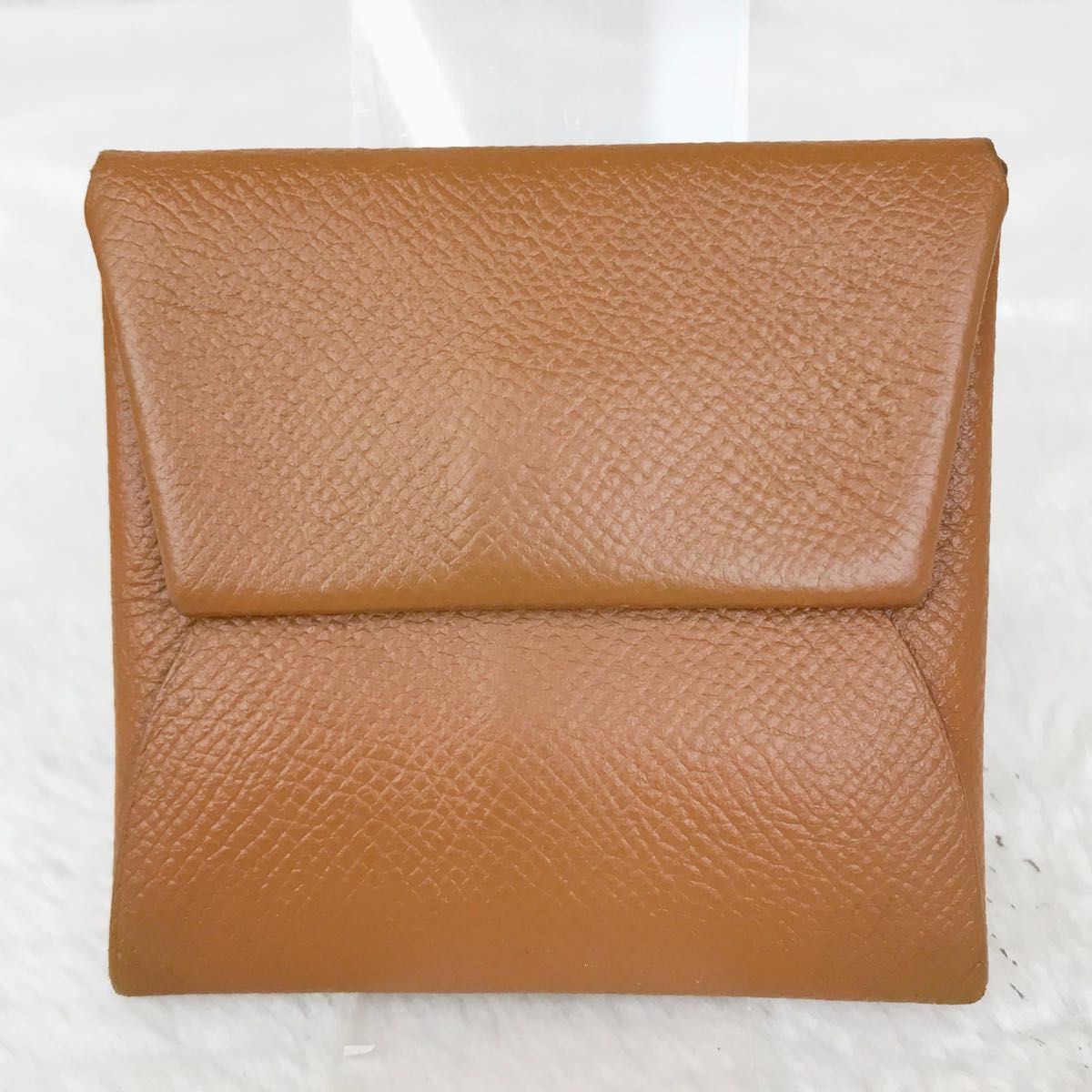 ☆美品☆エルメス バスティア コインケース ブラウン系 HERMES 刻印