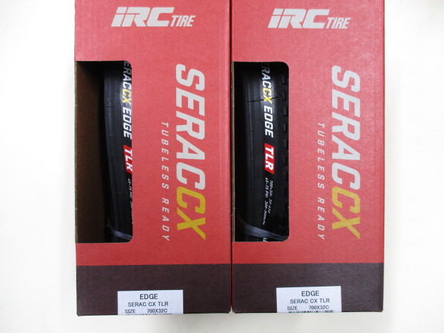 【即納&大特価】 SERAC IRC CX シクロクロス 700×32C 2本 チューブレスレディ TLR EDGE 700C(クリンチャー、WO) 【即納&大特価】 SERAC IRC CX シクロクロス 700×32C 2本 チューブレスレディ TLR EDGE 700C(クリンチャー、WO)