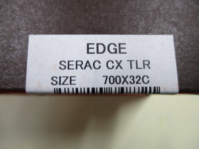 IRC SERAC CX EDGE TLR チューブレスレディ 700×32C　2本 シクロクロス _画像3