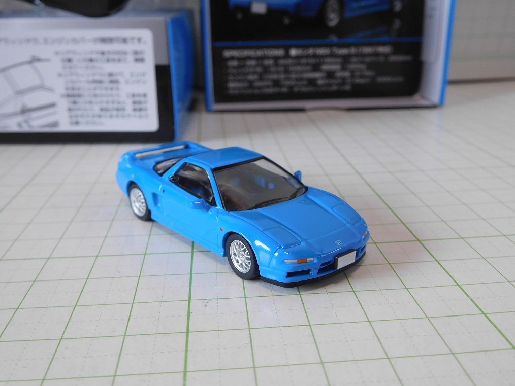 ◎TLV-N228c　1/64　ホンダ　NSX　タイプS　　ブルー_画像10