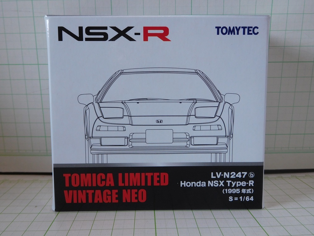 ◎TLV-N247ｂ　1/64　ホンダ　NSX　タイプＲ_画像2