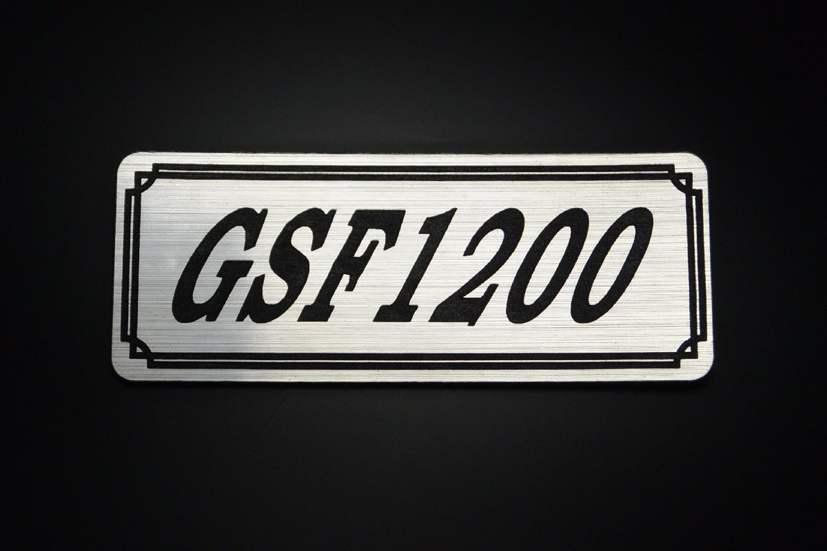 E-628-2 GSF1200 銀/黒 オリジナル ステッカー シングルシート サイドカバー エンジンカバー クラッチカバー 外装 タンク パーツ_画像1