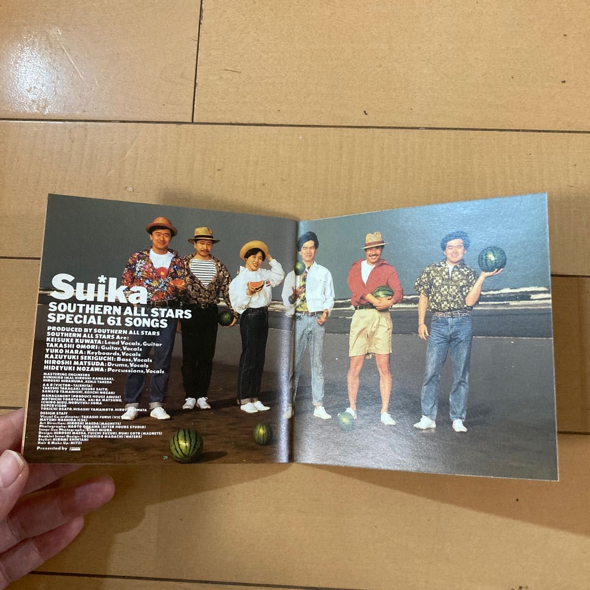 サザンオールスターズ　Suica スイカ　歌詞カードVol.3・Vol.4