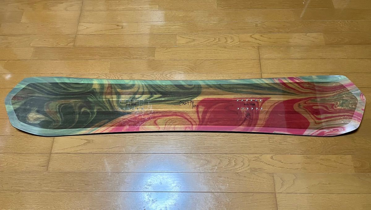 最も優遇 OUTFLOW スノーボード dub535 良品 snowboards アウトフロー