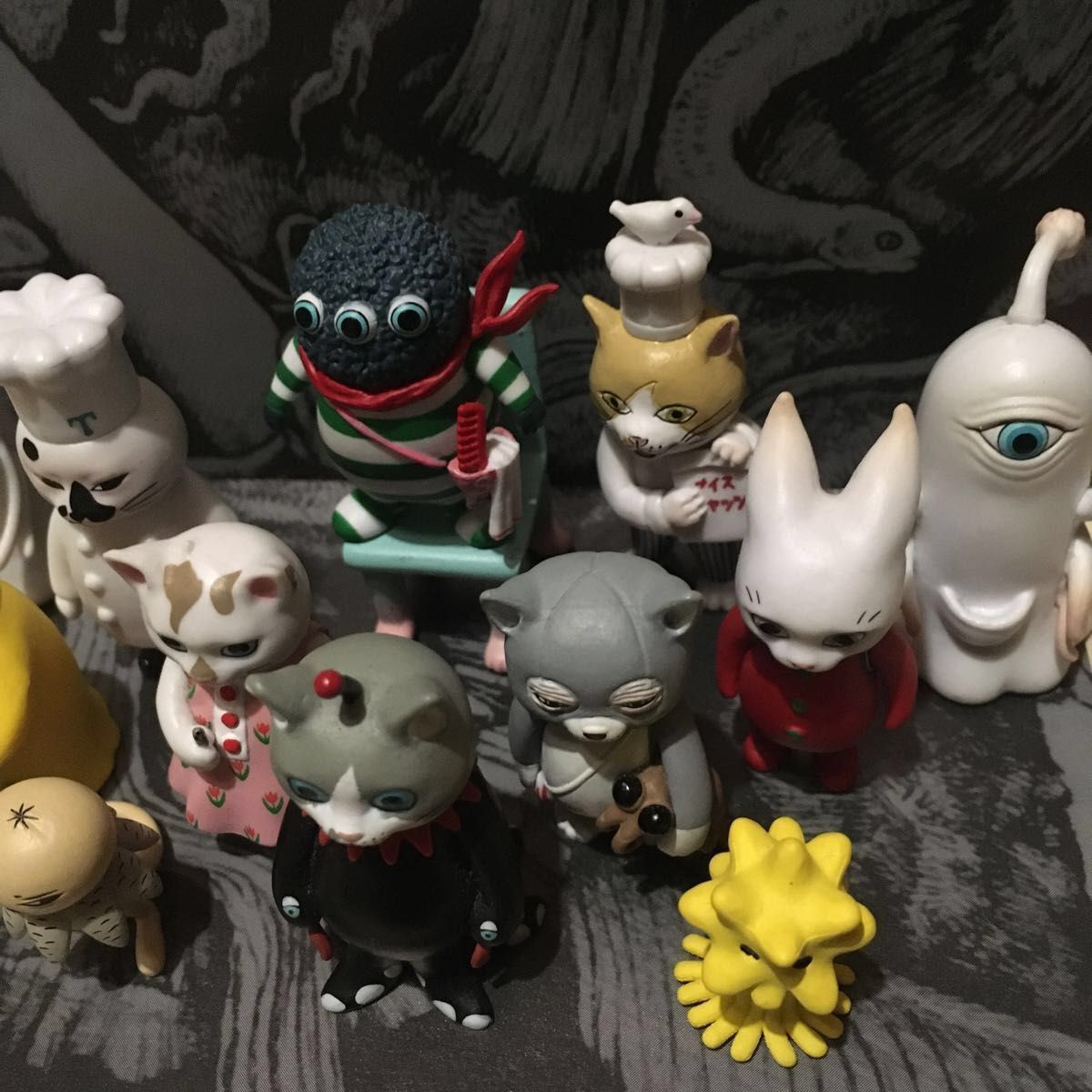 ヒグチユウコ フィギュアマスコット 全キャラクター 13体セット ヒグチユウコ フィギュアマスコット 全キャラクター 13体セット