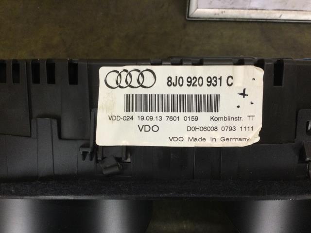 [ gome private person shipping possible ] Audi TT ABA-8JCDA speed meter 