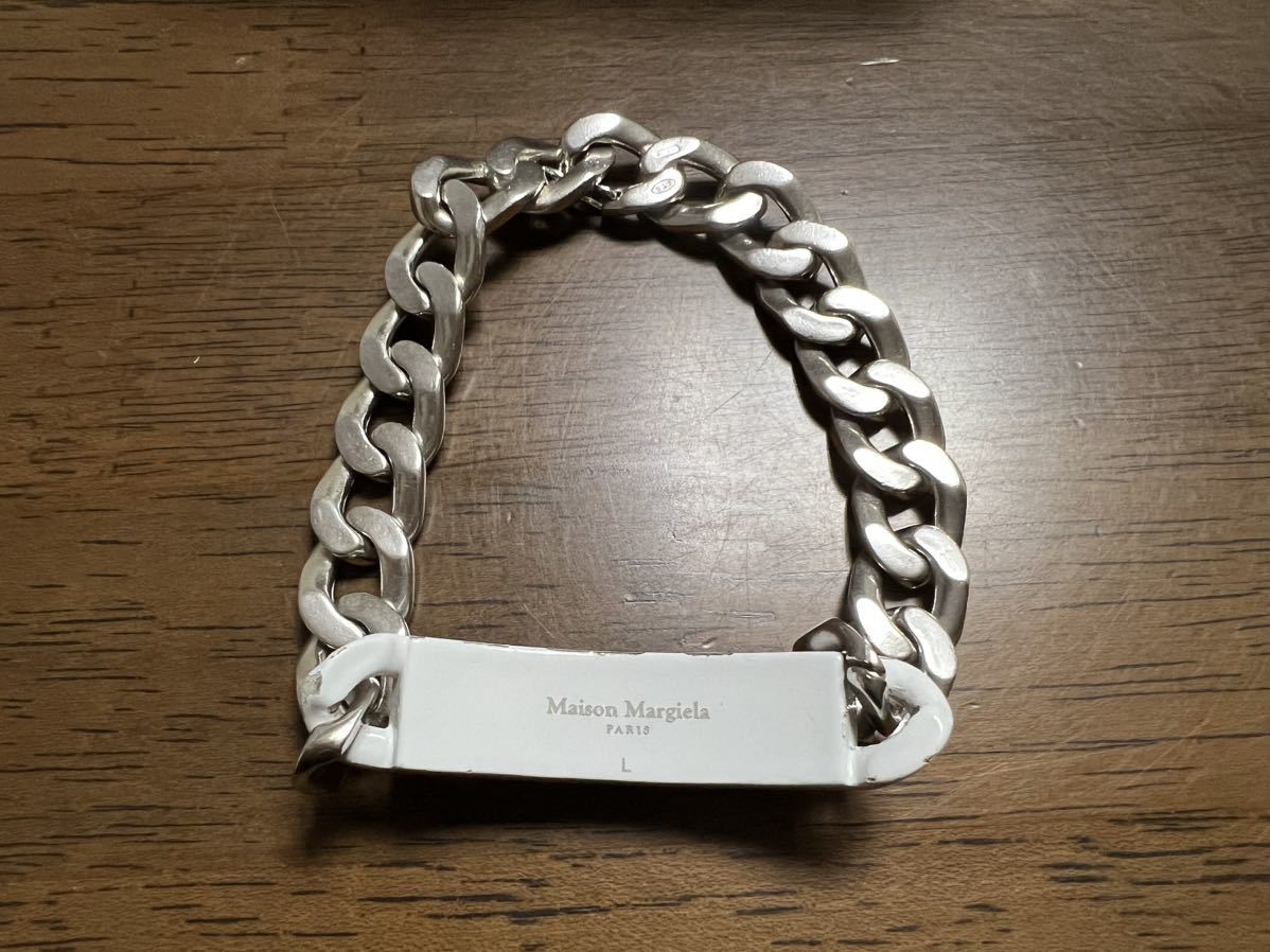 爆売り! necklace white id 11 bangle bracelet martin maison margiela accessory バングル ブレスレット マルジェラ paris その他