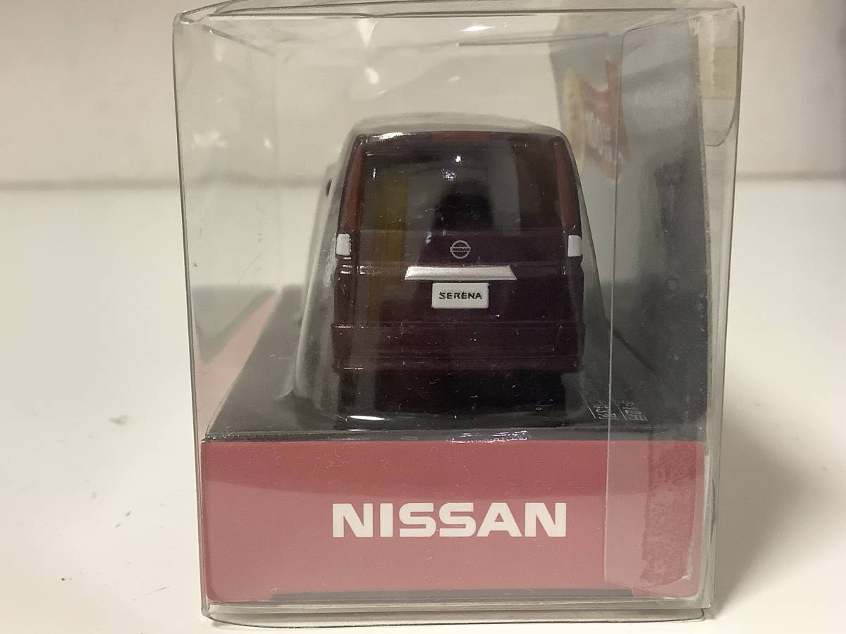 日産 3代目 セレナ ハイウェイスター C25 後期型 2007年式~1/69 約6.8cm プルバックカー ミニカー カラーサンプル 色見本 非売品 送料￥220_画像3