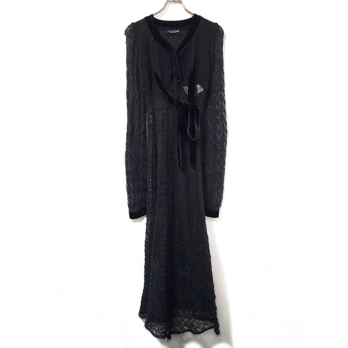 2006ss junya watanabe comme des garcons MOHAIR KNIT LONG DRESS モヘア ニット ワンピース コムデギャルソン 90s archive vintage_画像1