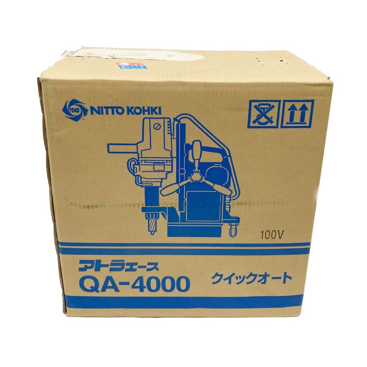 〇〇 日東工器 NITTO KOHKI 携帯式磁気応用穴あけ機 磁気ボール盤 QA-4000 未開封品 未使用