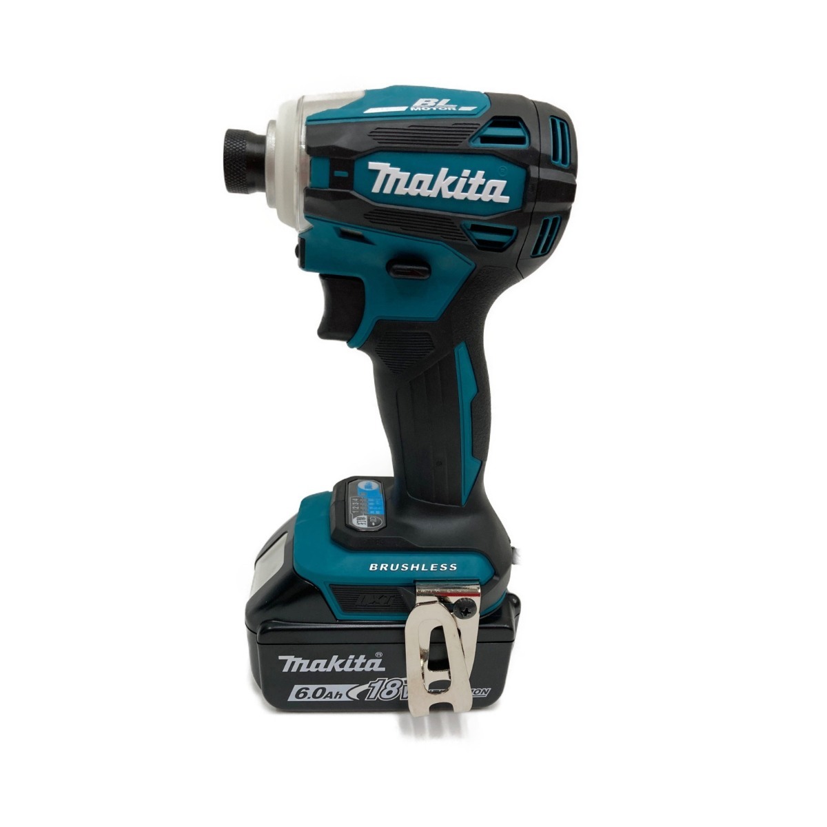 〇〇 MAKITA マキタ 充電式インパクトドライバ 18v 6.0Ah TD172DRGX ブルー 未使用品 未使用に近い_画像1