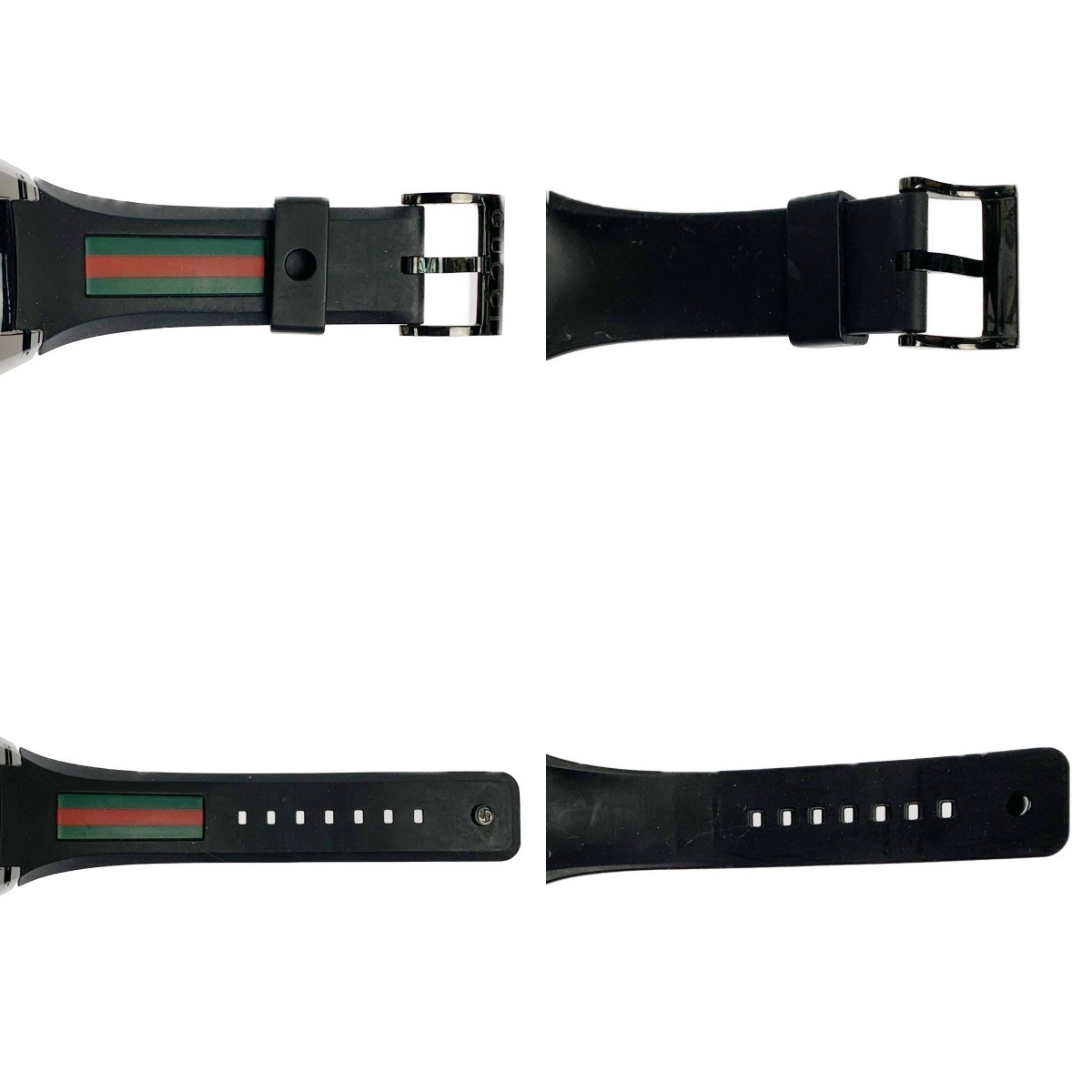 vv GUCCI Gucci Inter locking G раковина наручные часы YA137107A немного царапина . загрязнения есть 