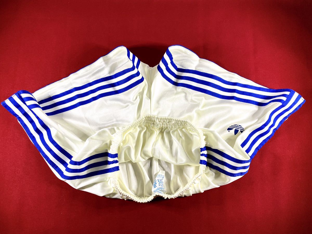 超希少80’s adidas VENTEX フランス ポリアミド サッカー ショートパンツ 90/36 アディダス ナイロン デッドストック ヴィンテージ 短パン_画像6