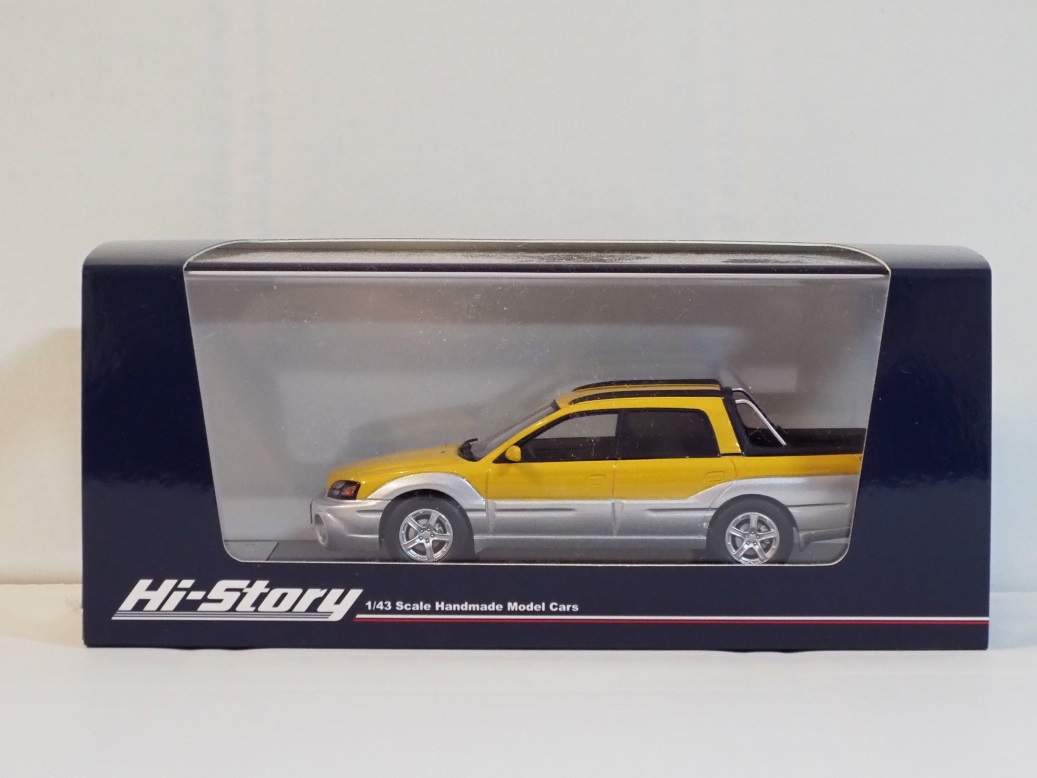 1/43 SUBARU BAJA Sport (2003) バハイエロー／シルバーストーン