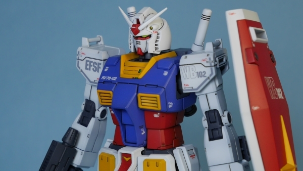 SALE★HG★1/144 RX-78-2 ガンダム「機動戦士ガンダム ククルスドアンの島Ver.」完成品_画像10