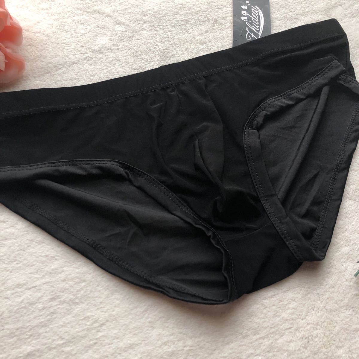 ヤフオク! - 新品 メンズ Lサイズ 触り心地超いい ブラック 男前