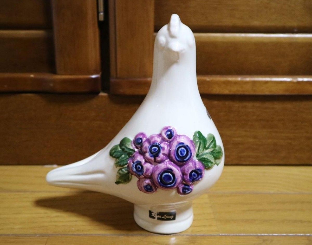 【特別SALE】DECO Rosa Ljung ロサユング にわとり 鳥 陶器 置物 美品