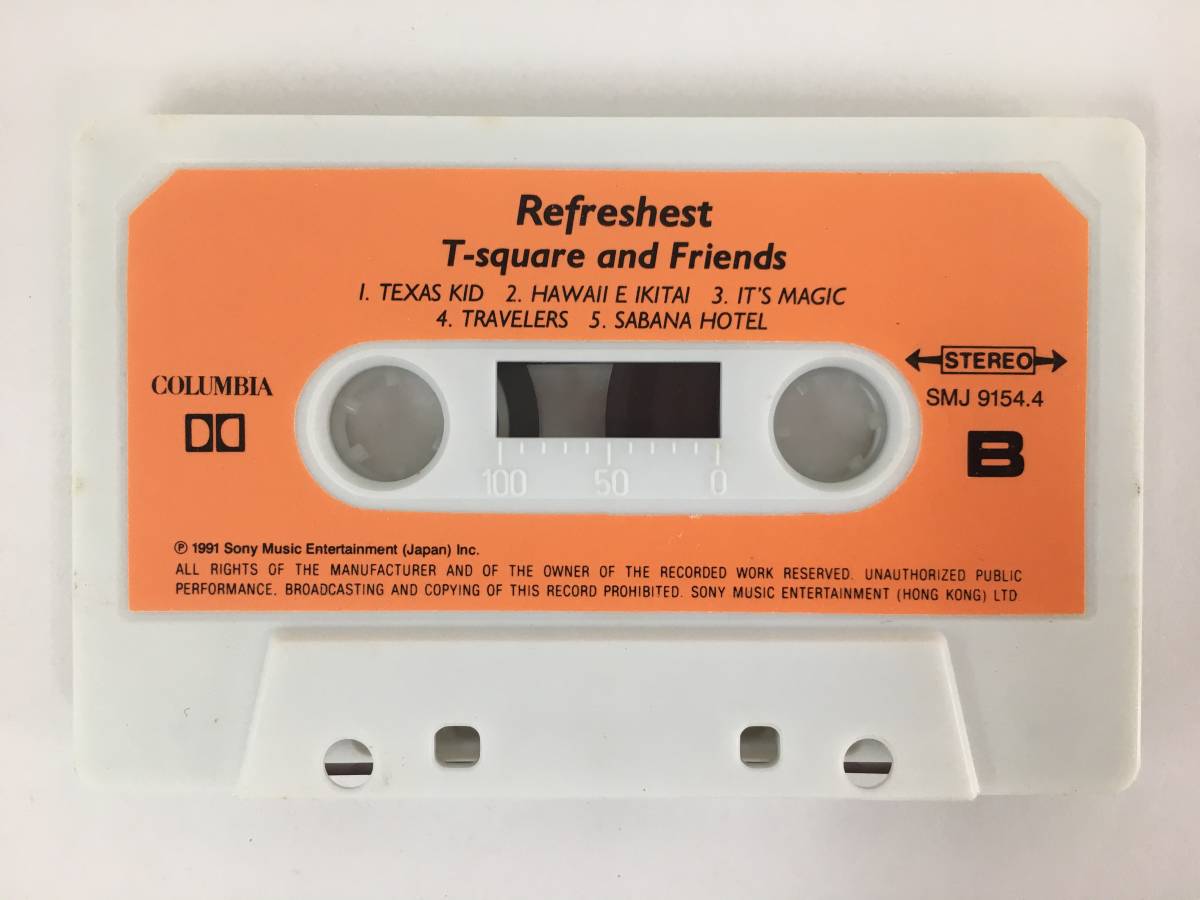 #*O551 T-SQUARE & FRIENDS T-sk.a* and *f lens Refreshestlifreshe -stroke cassette tape *#