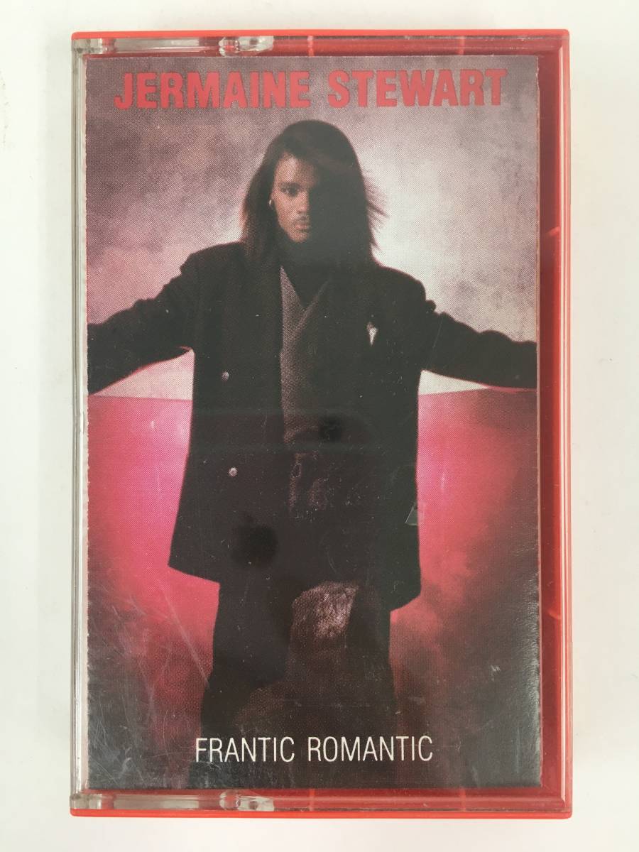 ■□O647 JERMAINE STEWART ジャーメイン・スチュワート FRANTIC ROMANTIC フランティック・ロマンティック カセットテープ□■_画像1