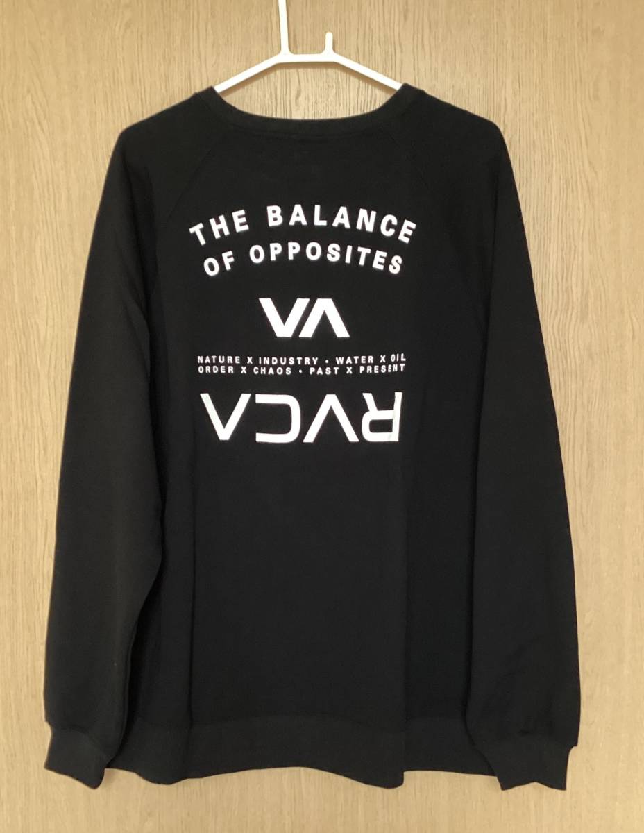 【期間限定!最安値挑戦】 RVCA ルーカ トレーナー バックプリント メンズ USサイズL 日本サイズXL 新品未使用 国内正規品 送料無料 ルカ 黒 ブラック XLサイズ以上 【期間限定!最安値挑戦】 RVCA ルーカ トレーナー バックプリント メンズ USサイズL 日本サイズXL 新品未使用 国内正規品 送料無料 ルカ 黒 ブラック XLサイズ以上