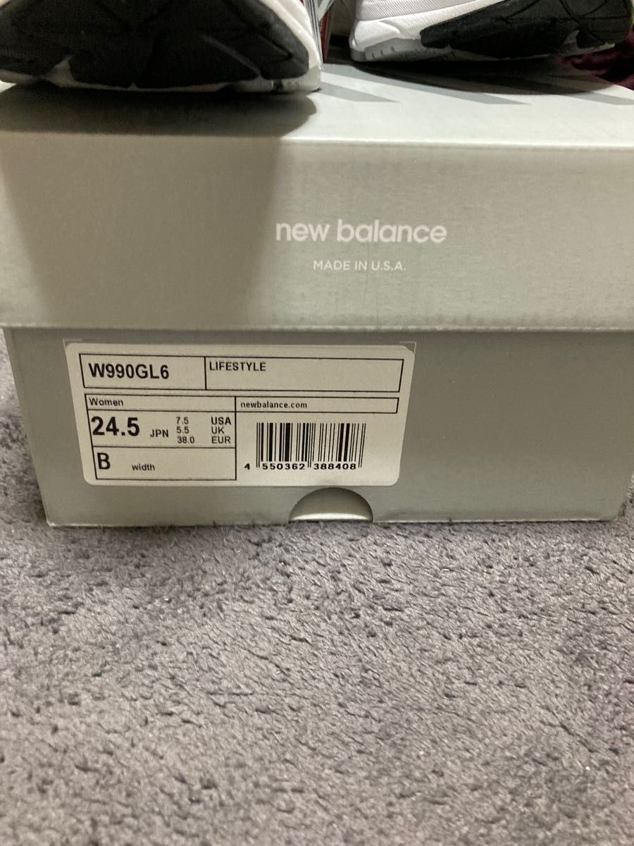 New Balance W990GL6 24.5cm 990 V6 | macslasierraabq.com