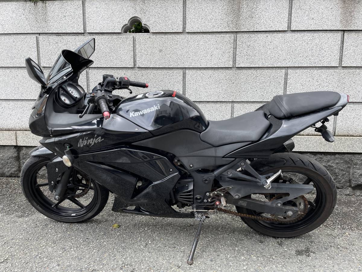  ヨシムラマフラー装備　 ニンジャ２５０ EX250K 書類、鍵付き レストアベース車_画像5