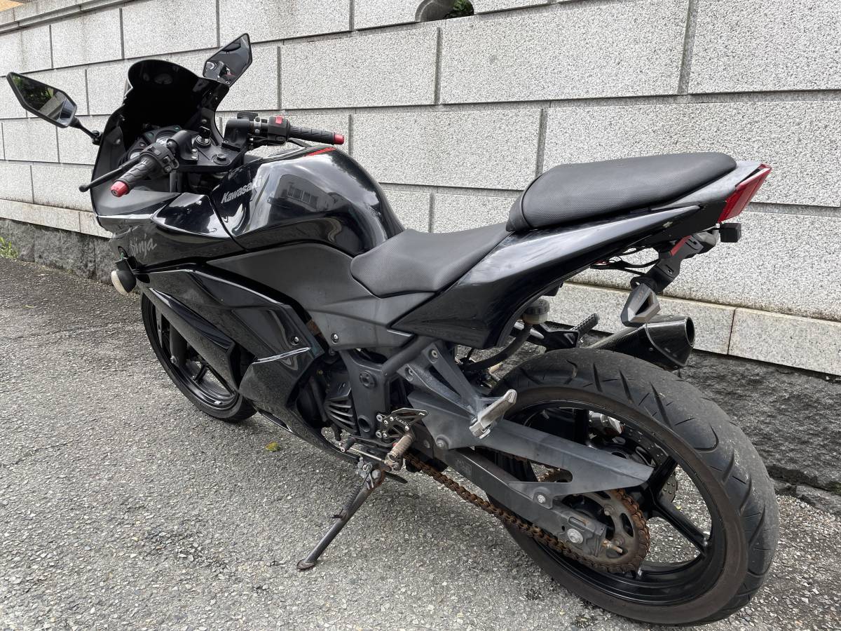  ヨシムラマフラー装備　 ニンジャ２５０ EX250K 書類、鍵付き レストアベース車_画像6