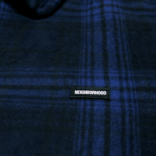 NEIGHBORHOOD ネイバーフッド 20AW PLAID/C-JKT 202SINH-JKM04 プレイド ジャケット ネイビー アウター_画像4