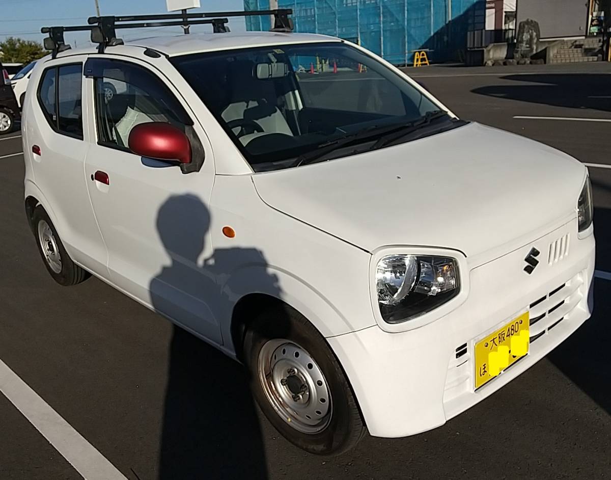スズキ アルトバン 5AGS オートギアシフト ETC ナビ エアコン キーレス ５ドア （HA36V SUZUKI ALTO）軽貨物扱い 4ナンバー ４人乗