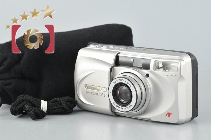 珍しい 【中古】OLYMPUS コンパクトフィルムカメラ 105G ZOOM SUPER