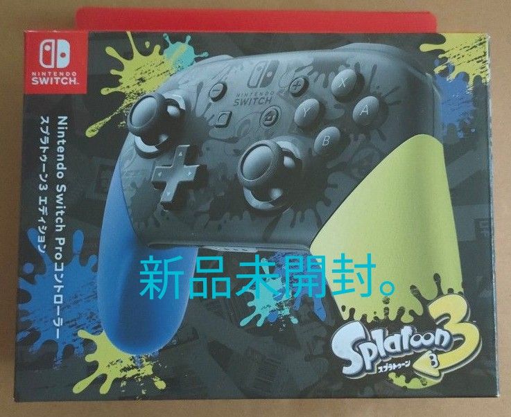 Nintendo Switch Proコントローラー スプラトゥーン3 エディション 純正品 新品未開封