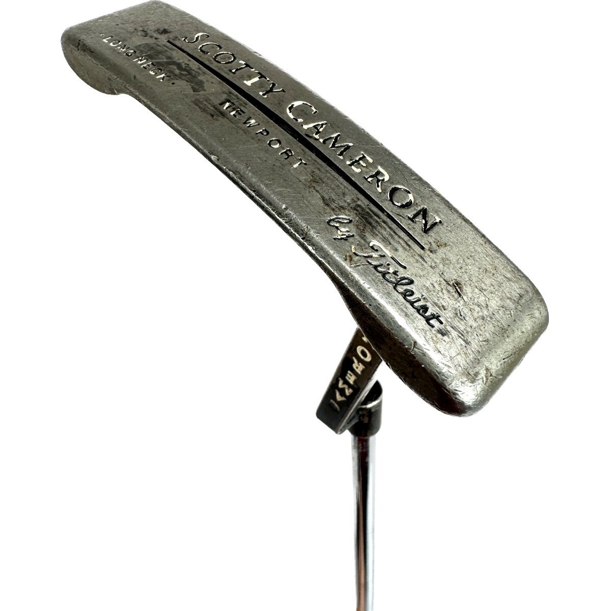 1円/中古 Scotty Cameron スコッティキャメロン トレリウム2 NEWPORT Tel3 ニューポート テルスリー ロングネック パター  35インチ