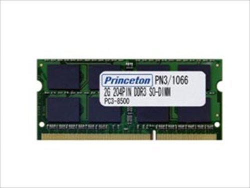プリンストン DOS/V ノート用メモリ 4GB(2GBx2枚組) PC3-10600 204pin DDR3(中古 良品)